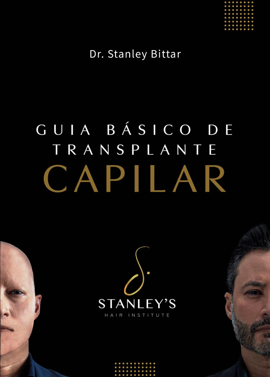 Capa do livro Guia Básico de Transplante Capilar