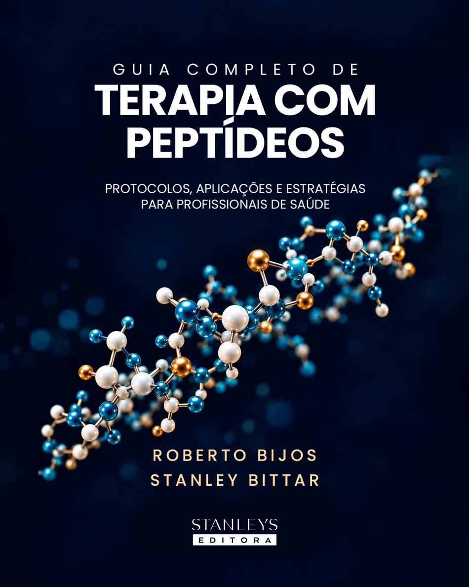 Capa do livro Guia Completo de Terapia com Peptídeos